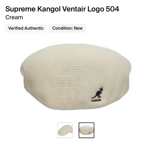 Supreme | Accessories | Supreme X Kangol Ventair Logo 54 In Cream 